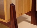 through tenons and dovetails