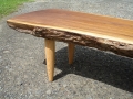 rustic walnut and red oak