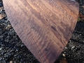 walnut "atomic triangle"